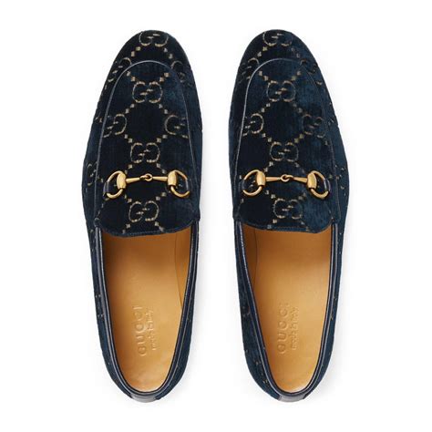 gucci velvet loafers men